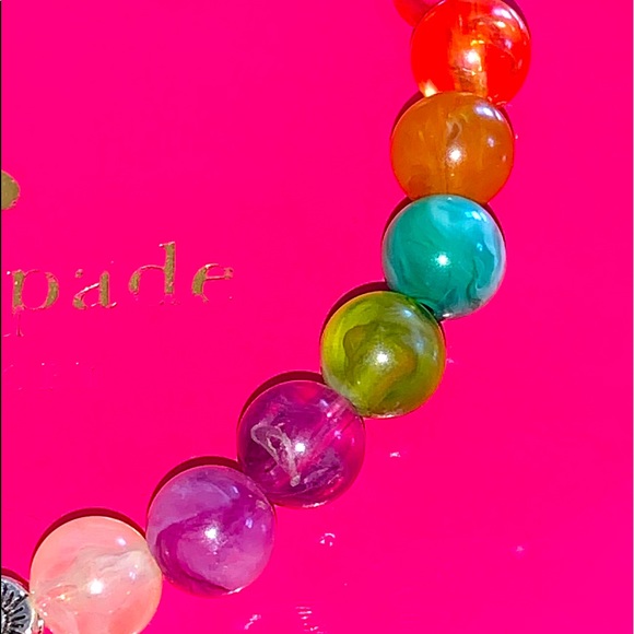 🧿2/$15🧿 NIB/NWT One Sz Love Chakra Beaded Stretch Bracelet - Picture 6 of 15